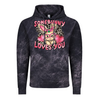Cloud Black Somebunny loves you Easter Day Vintage Hoodie - CowGirlArtShop