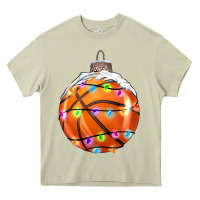 Mossy Christmas Basketball Heavy Core Tee - RanaPortraitStore