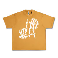 Peanut Butter la hand sign lazy diy halloween costume skeleton los angeles pullover Urban Heavy Tee - trangStudio