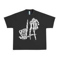 La Hand Sign Lazy Diy Halloween Costume Skeleton Los Angeles Pullover Urban Heavy Tee | Teevron