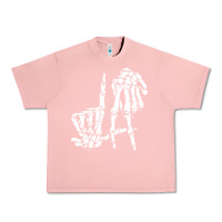 Salmon la hand sign lazy diy halloween costume skeleton los angeles pullover Urban Heavy Tee - trangStudio