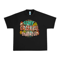 Black crazy grateful thankful Urban Heavy Tee - CowGirlArtShop