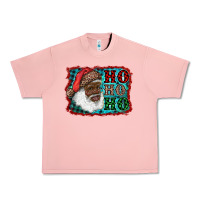 Salmon african american santa ho ho ho Urban Heavy Tee - RanaPortraitStore