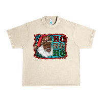 Sandshell african american santa ho ho ho Urban Heavy Tee - RanaPortraitStore
