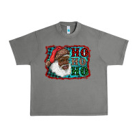 Tornado african american santa ho ho ho Urban Heavy Tee - RanaPortraitStore