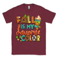 Burgundy Fall is my favorite color Classic Tee - NancyCooperArtShop