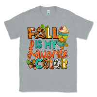 Heather Grey Fall is my favorite color Classic Tee - NancyCooperArtShop