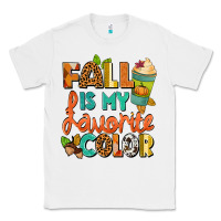 White Fall is my favorite color Classic Tee - NancyCooperArtShop