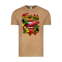 Vintage Camel free ish juneteenth lips Vintage Tee - CowGirlArtShop