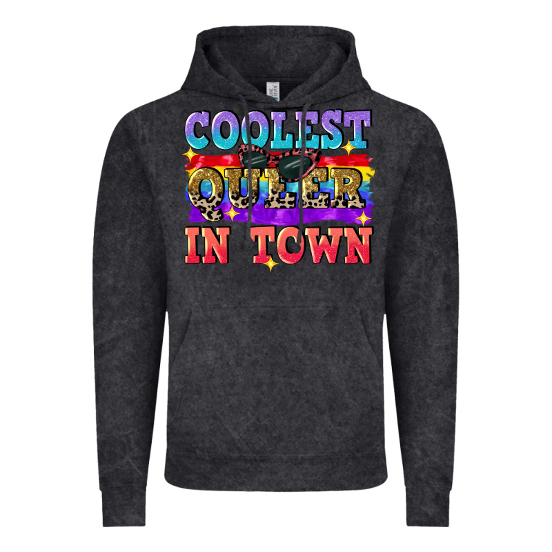 Coolest Queer In Town Vintage Hoodie by CowGirlArtShop | Teevron