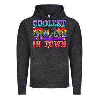 Vintage Black Coolest queer in town Vintage Hoodie - CowGirlArtShop
