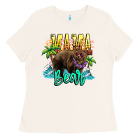 Bone Mama bear summer Ladies Tee - NancyCooperArtShop