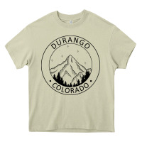 Mossy Durango Mountain City - Colorado State Souvenir Gift Heavy Core Tee - trangStudio