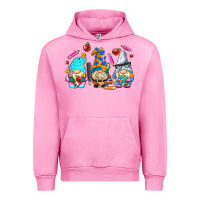Fuchsia Pink teacher gnomes Urban Hoodie - AdoDesignShop