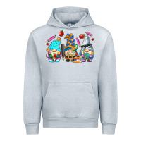 Heather Grey teacher gnomes Urban Hoodie - AdoDesignShop