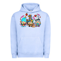 Pigment Grape Ice teacher gnomes Urban Hoodie - AdoDesignShop