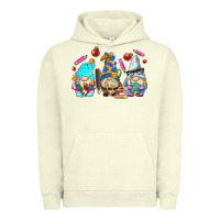 Pigment Pistachio teacher gnomes Urban Hoodie - AdoDesignShop