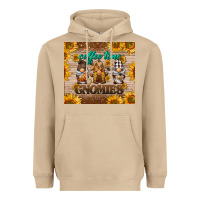 Mushroom coffee time gnomies Heavyweight Hoodie - BarkalooDesign