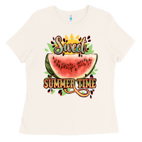 Bone sweet summer time watermelon Ladies Tee - NancyCooperArtShop