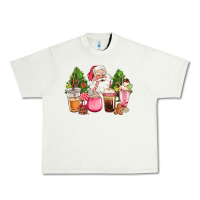 Pistachio pink christmas santa coffe cups Urban Heavy Tee - CowGirlArtShop