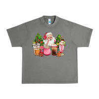 Tornado pink christmas santa coffe cups Urban Heavy Tee - CowGirlArtShop