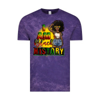 Cloud Purple i am black history juneteenth Vintage Tee - CowGirlArtShop