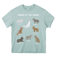 Arona Wolves Of The World Educational Wolf Gift Heavy Core Tee - trangStudio