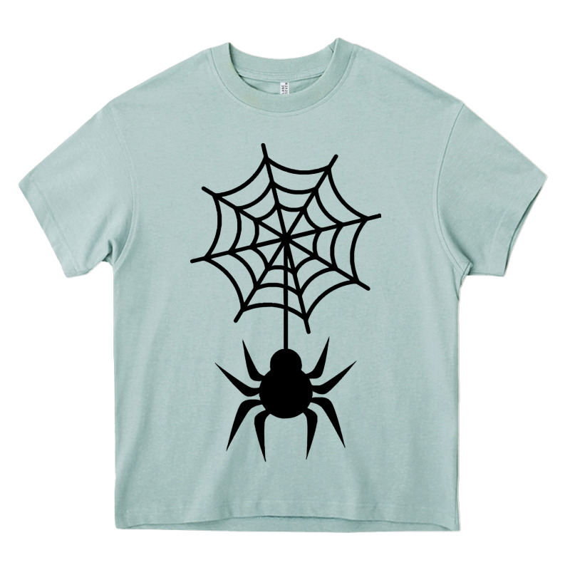 Spider T  Shirt Spider With Web 17971797 Heavy Core Tee by trangStudio | Teevron