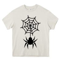 Cream spider t  shirt spider with web 17971797 Heavy Core Tee - trangStudio