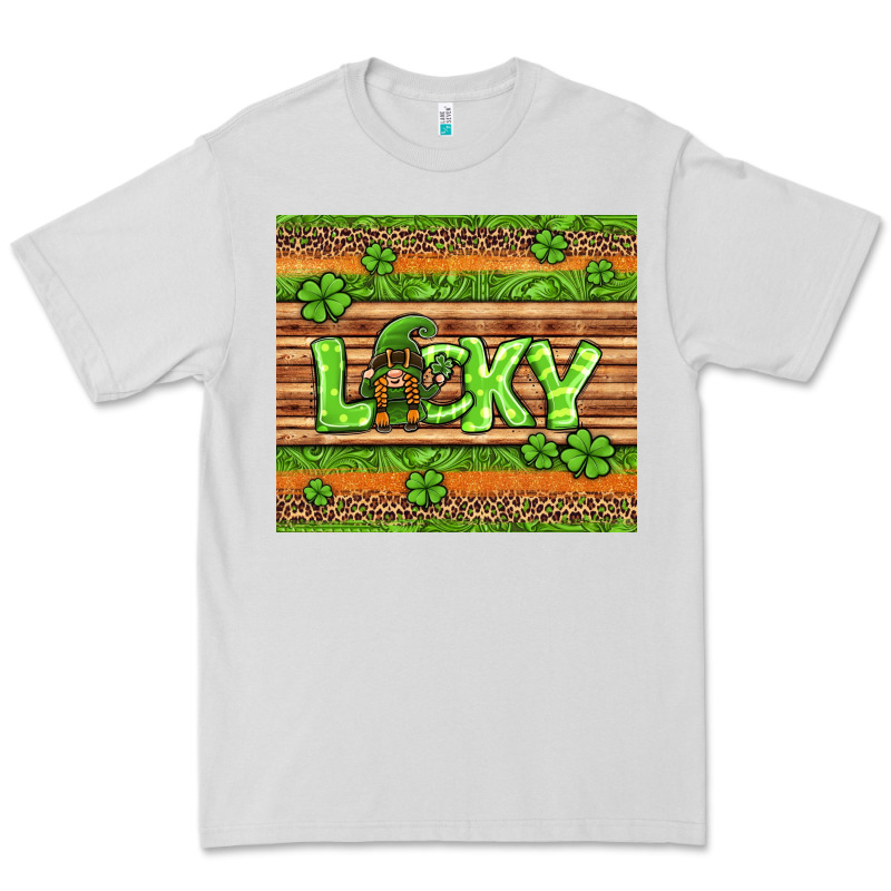 St Patricks Lucky Gnome Premium Tee by Jasminsmagicworld | Teevron