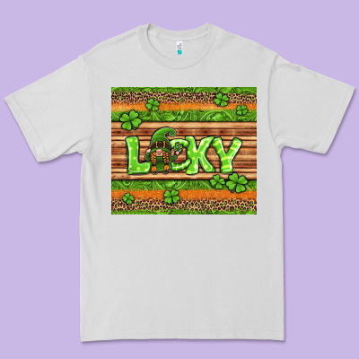St Patricks Lucky Gnome Premium Tee Designed By Jasminsmagicworld