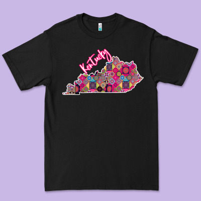 Pink Kentucky Premium Tee Designed By Bettercallsaul
