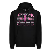 Black Just a Mama Out Here Trying Not To Raise Assholes Premium Hoodie - CowhideDigitalArt