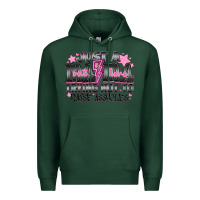Sports Green Just a Mama Out Here Trying Not To Raise Assholes Premium Hoodie - CowhideDigitalArt