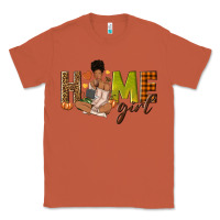 Copper Home girl Fall afro girl Classic Tee - NancyCooperArtShop