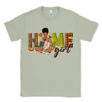 Matcha Home girl Fall afro girl Classic Tee - NancyCooperArtShop