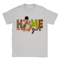 Moon Dust Home girl Fall afro girl Classic Tee - NancyCooperArtShop