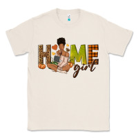Natural Home girl Fall afro girl Classic Tee - NancyCooperArtShop