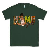 Sports Green Home girl Fall afro girl Classic Tee - NancyCooperArtShop