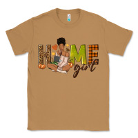 Toasted Coconut Home girl Fall afro girl Classic Tee - NancyCooperArtShop