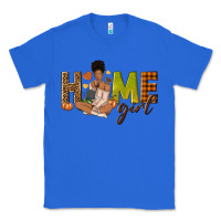 True Royal Home girl Fall afro girl Classic Tee - NancyCooperArtShop