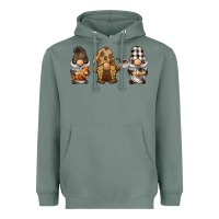Sage coffee gnomes Heavyweight Hoodie - BarkalooDesign