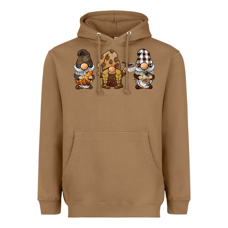 Coffee Gnomes Heavyweight Hoodie by BarkalooDesign | Teevron
