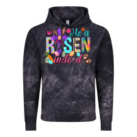 Cloud Black He is risen indeed Happy Easter Day Vintage Hoodie - HowdyJamesFarm