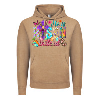 Vintage Coffee He is risen indeed Happy Easter Day Vintage Hoodie - HowdyJamesFarm