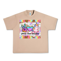 Burro peace loeve unicorns Urban Heavy Tee - CowGirlArtShop