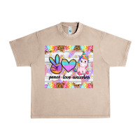 French Oak peace loeve unicorns Urban Heavy Tee - CowGirlArtShop