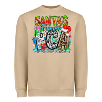 Mushroom Santas Favorite PCA Patient Care Assistant Heavyweight Sweatshirt - CowhideDigitalArt