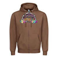Chestnut happy mothers day Zipper Hoodie - SublimationCraftShop