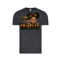 Vintage Black i am melanin princess black peekaboo Vintage Tee - CowGirlArtShop